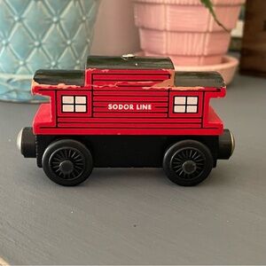 Vintage Thomas the Tank Engine & Friends Wooden Railway Sodor Line Caboose❤️🚂